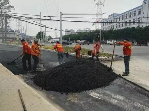 深圳舊城區“白改黑”工程 路面煥新，城市升級的堅實足跡